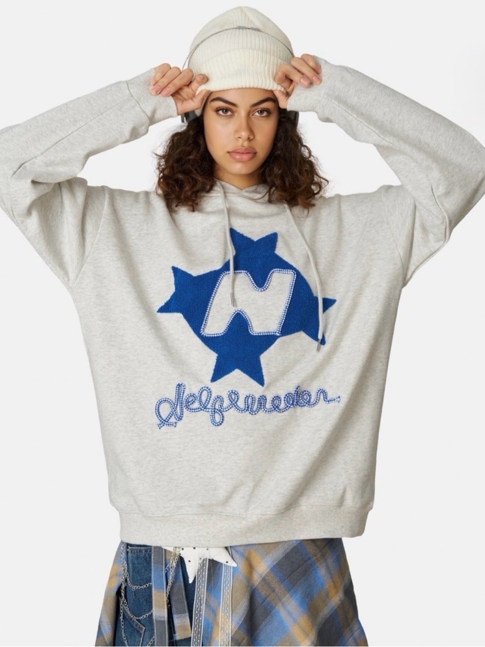 Aelfric Eden Grey Hoodie Sweater
